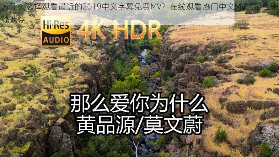 为什么选择观看最近的2019中文字幕免费MV?在线观看热门中文MV的最佳来源推荐